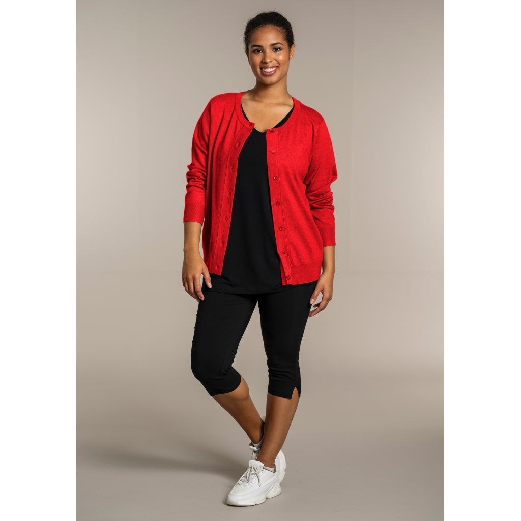 Sandgaard Cardigan Kort Cardigan Manderin