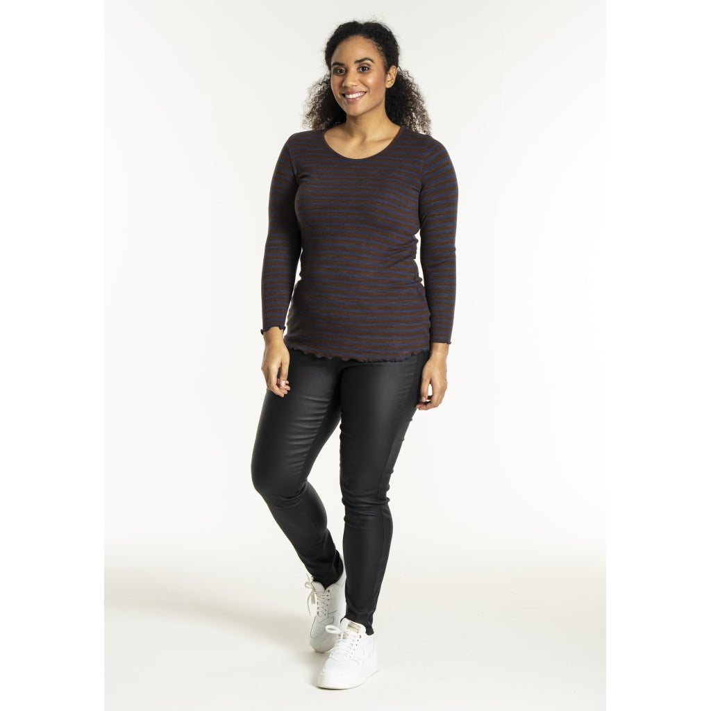 Sandgaard Top Top Dark Blue/Dark Brown