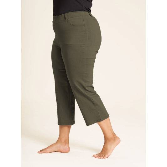 Sandgaard Bukser med 7/8 længde Pants Army Green