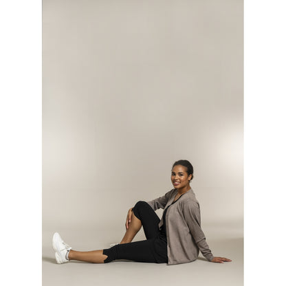 Sandgaard Cardigan Kort Cardigan Beige melange