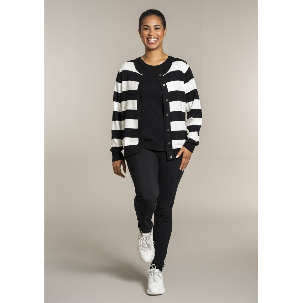 Sandgaard Helsinki - Cardigan Cardigan Black/Offwhite