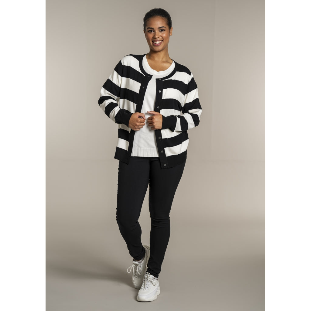 Sandgaard Helsinki - Cardigan Cardigan Black/Offwhite