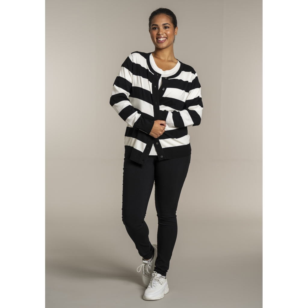 Sandgaard Helsinki - Cardigan Cardigan Black/Offwhite