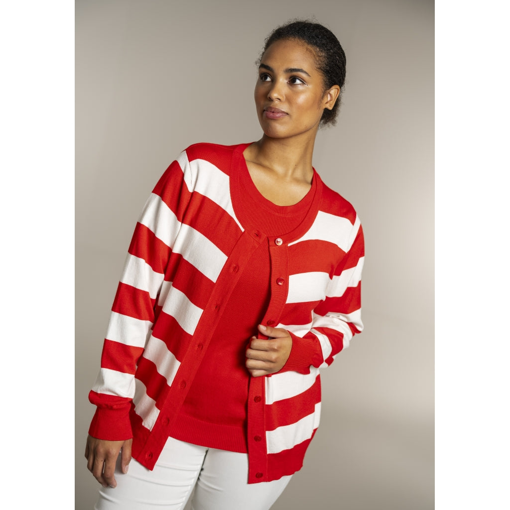 Sandgaard Helsinki - Cardigan Cardigan Mandarin/Offwhite
