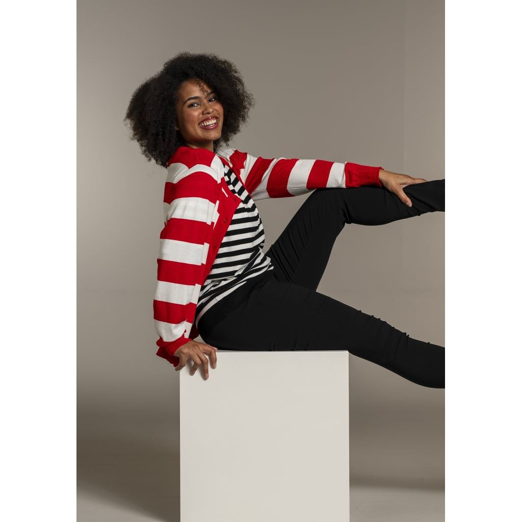 Sandgaard Helsinki - Cardigan Cardigan Mandarin/Offwhite