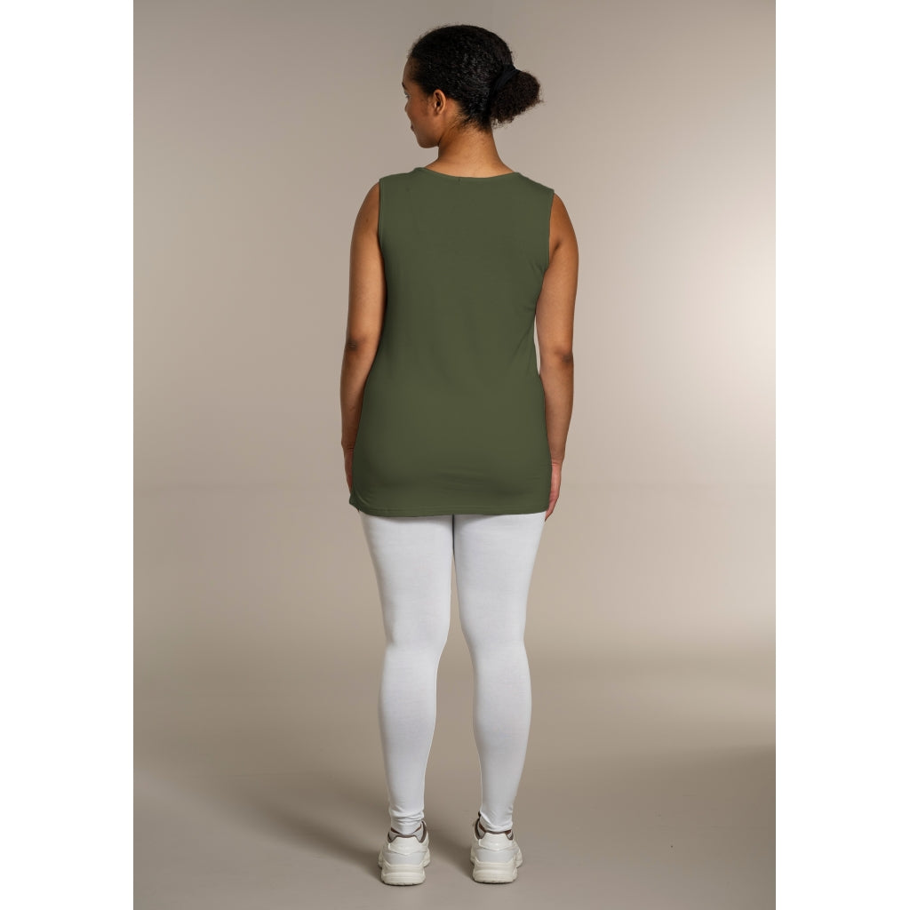Sandgaard Kort panel top Top 1 Khakigreen