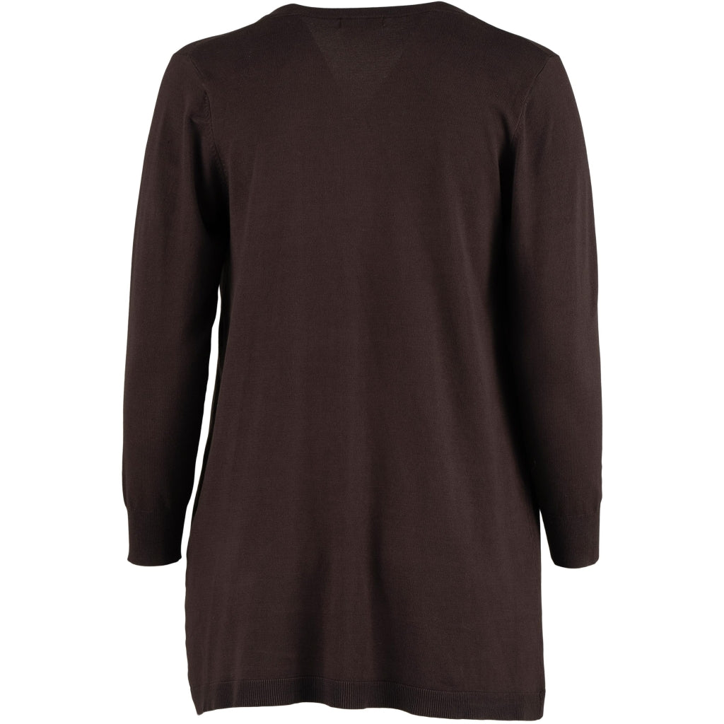 Sandgaard Long Cardigan Long Cardigan Dark Brown