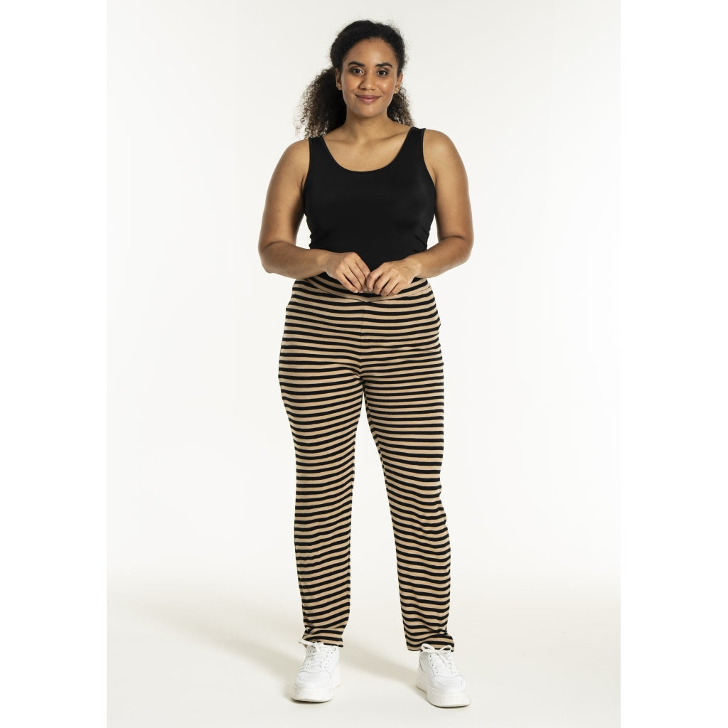 Sandgaard Rib Pants Pants Black/Sand