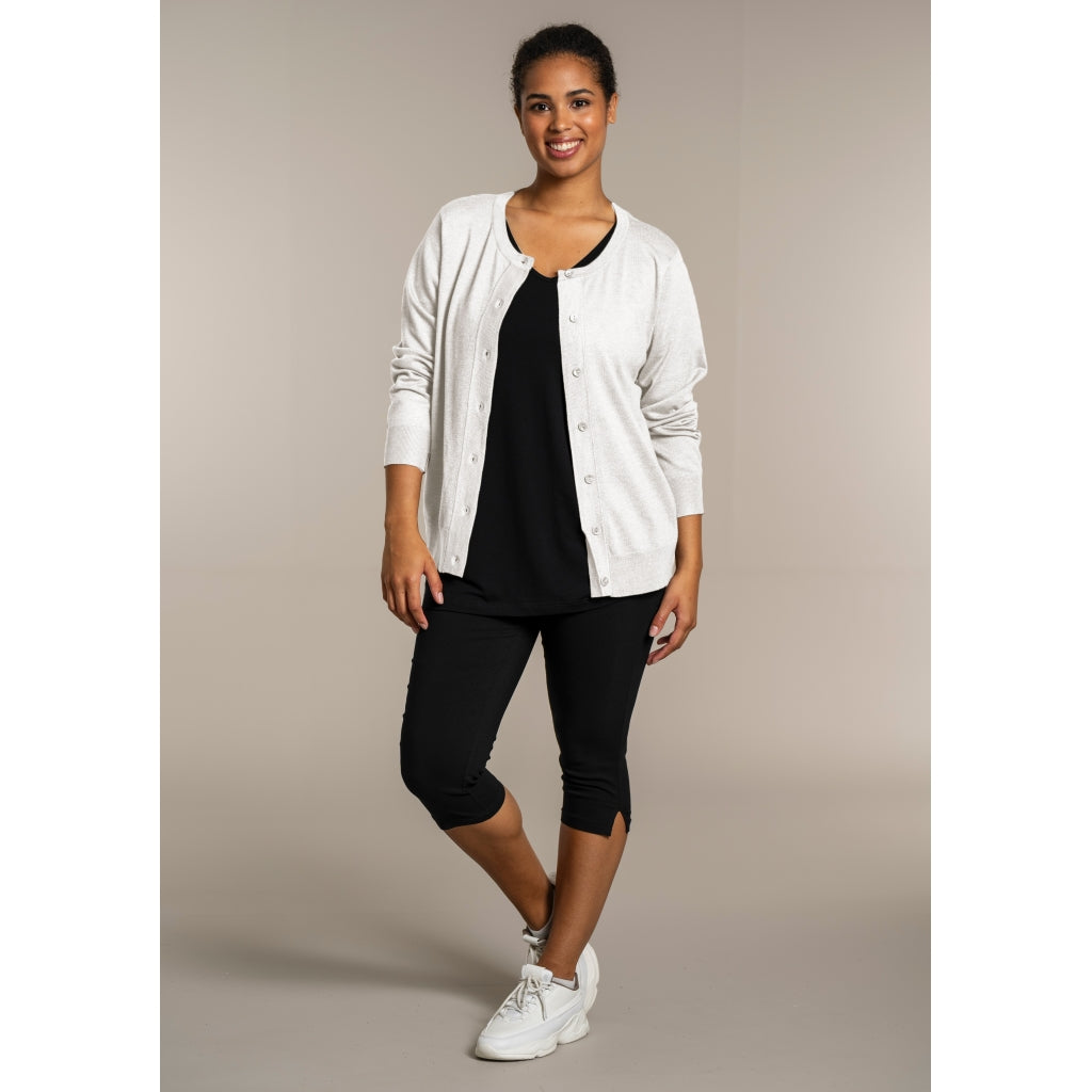 Sandgaard Cardigan Kort Cardigan Off-White